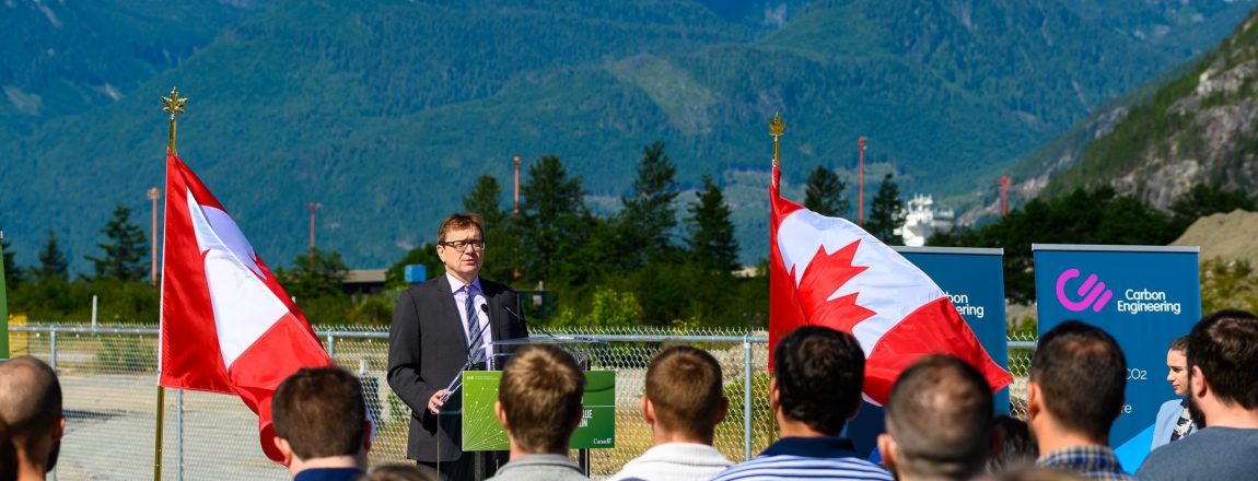 Government of Canada invests $25m in Carbon Engineering