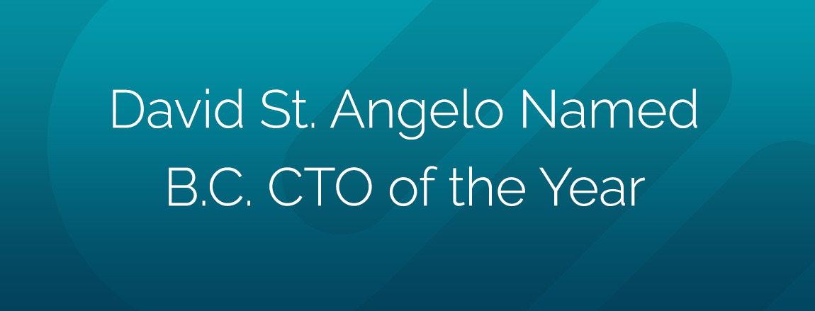 CE’s David St. Angelo Named as B.C. CTO of the Year